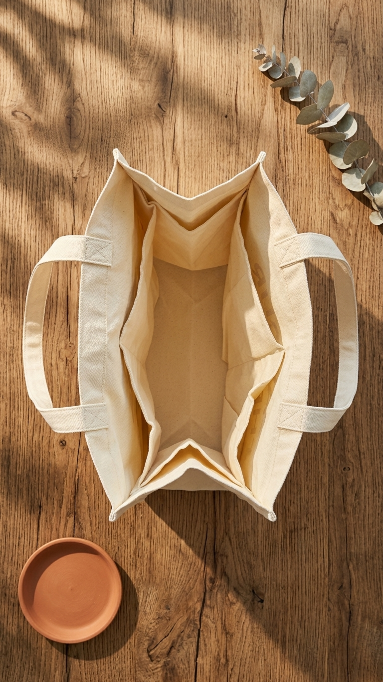 Tasting Trails Ramble Canvas Shopping Tote